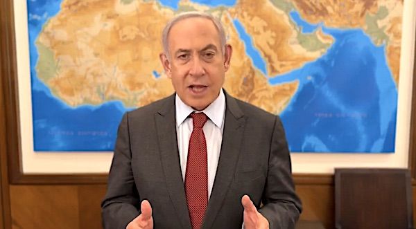 Israeli Prime Minister Benjamin Netanyahu (Video screenshot)